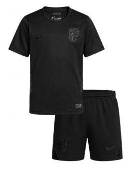 Billige Fotballdrakt Norge Replika Bortedraktsett Barn VM 2026 Kortermet (med bukser)